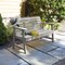 Highwood Usa 4ft Weatherly Garden Bench Outdoor Furniture for Patio, Backyard, Garden AD-BENW4-HGR - alternate 2